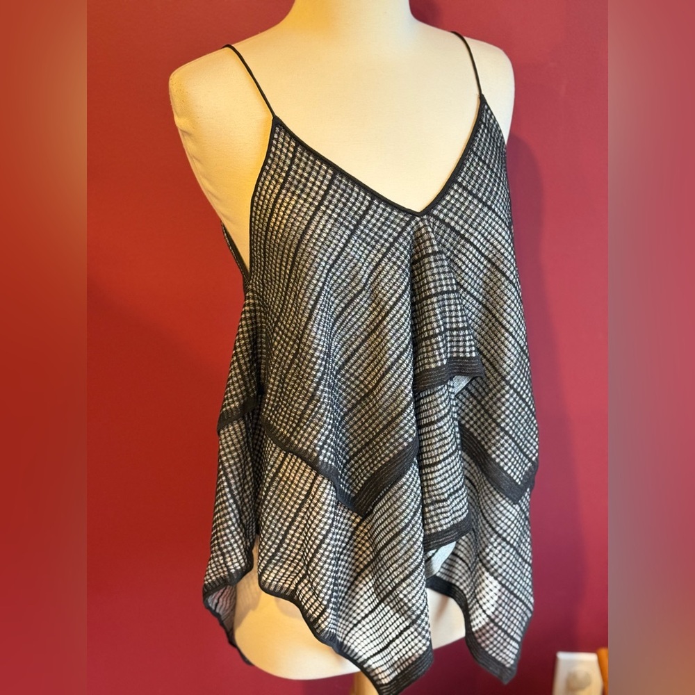 Club Monaco handkerchief cami blouse sz S